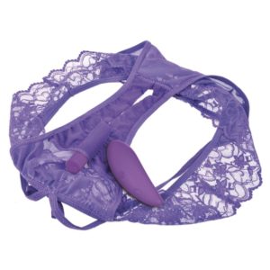 Vibro-Slip „Crotchless Petite Panty Thrill-Her“